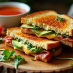 bacon avocado grilled cheese