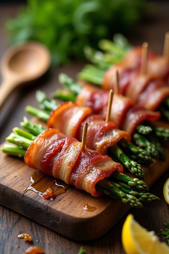 bacon wrapped asparagus bundles recipe