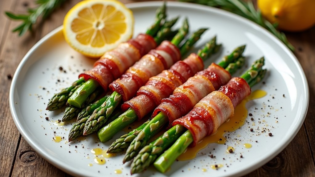 bacon wrapped asparagus delight