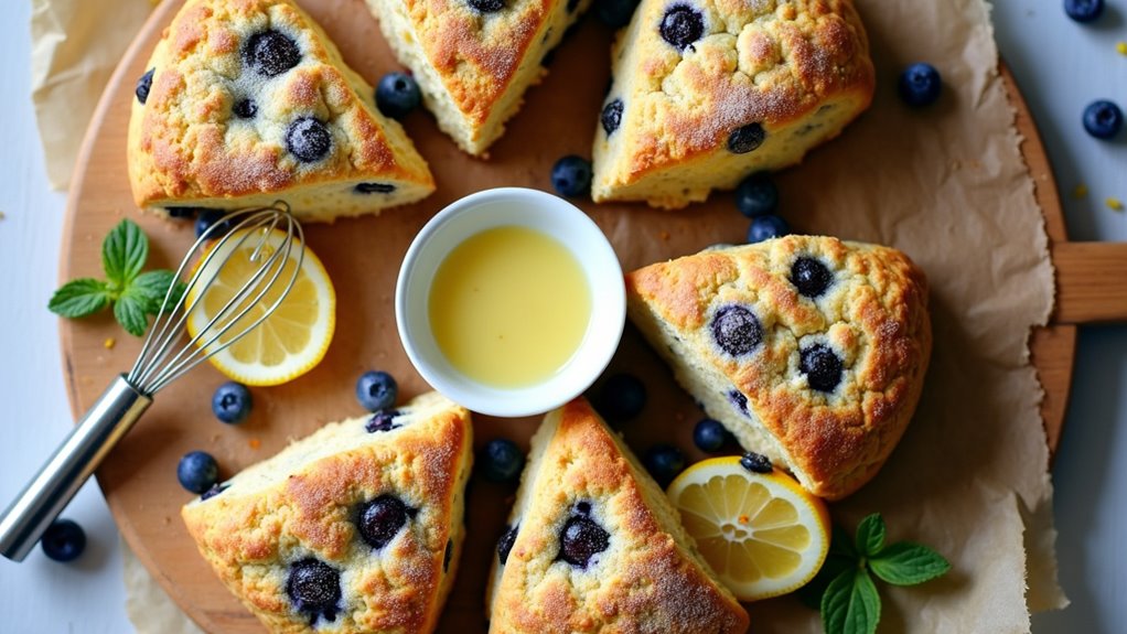 blueberry lemon scone recipe