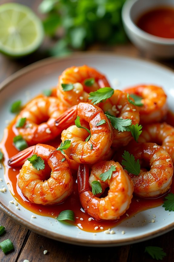 bold and spicy shrimp