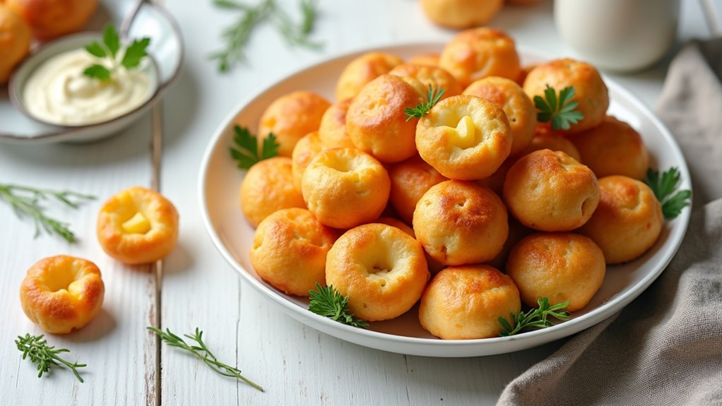 cheese puffs for snacking