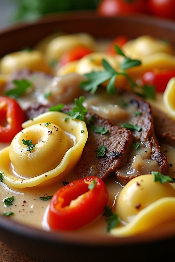 cheesesteak tortellini cooking instructions