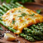cheesy baked asparagus delight