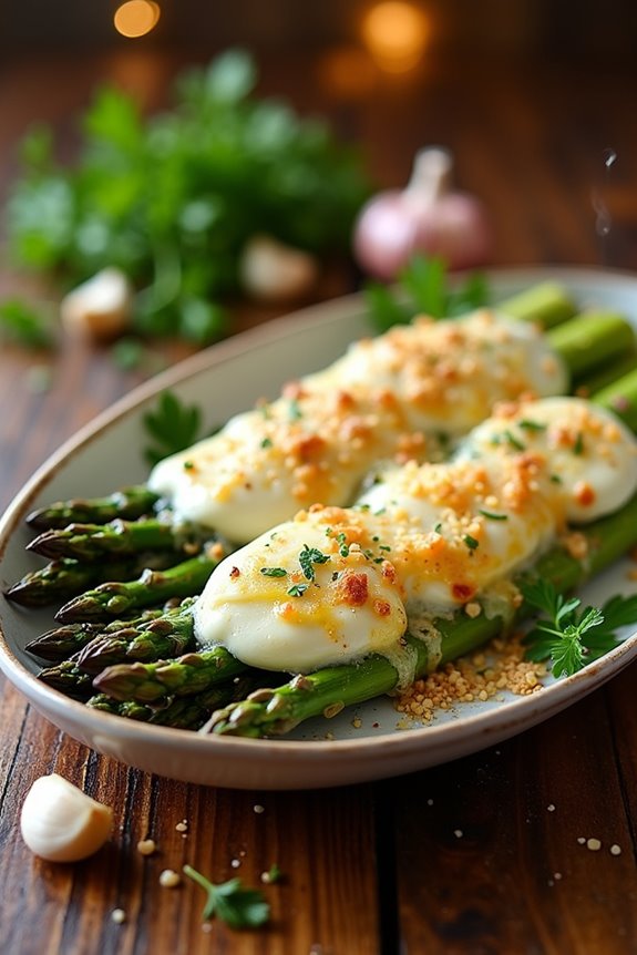 cheesy baked asparagus recipe