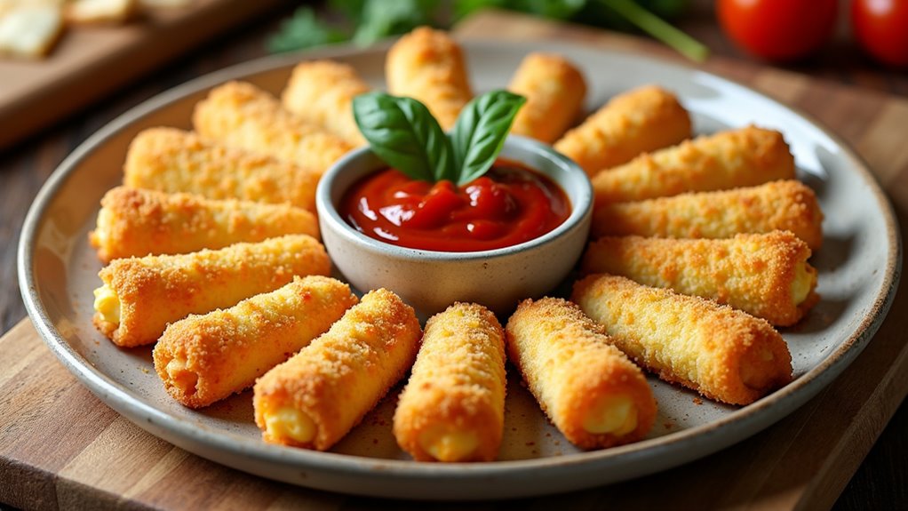 cheesy mozzarella stick delight