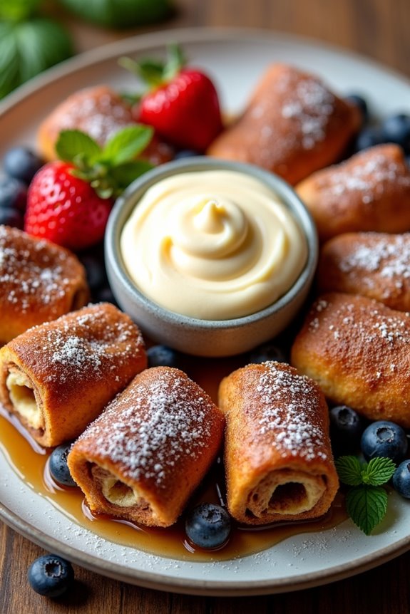 cinnamon roll french toast