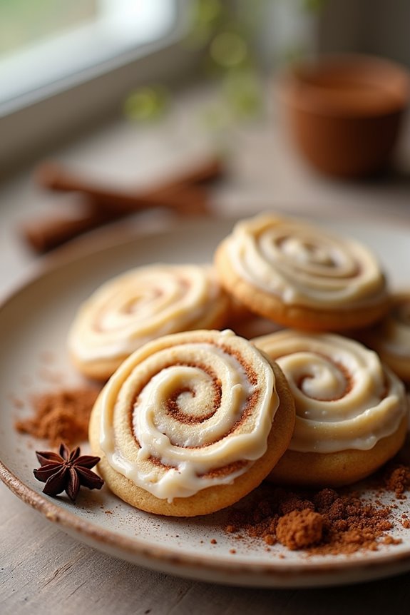cinnamon roll sugar cookies