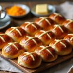 classic hot cross buns