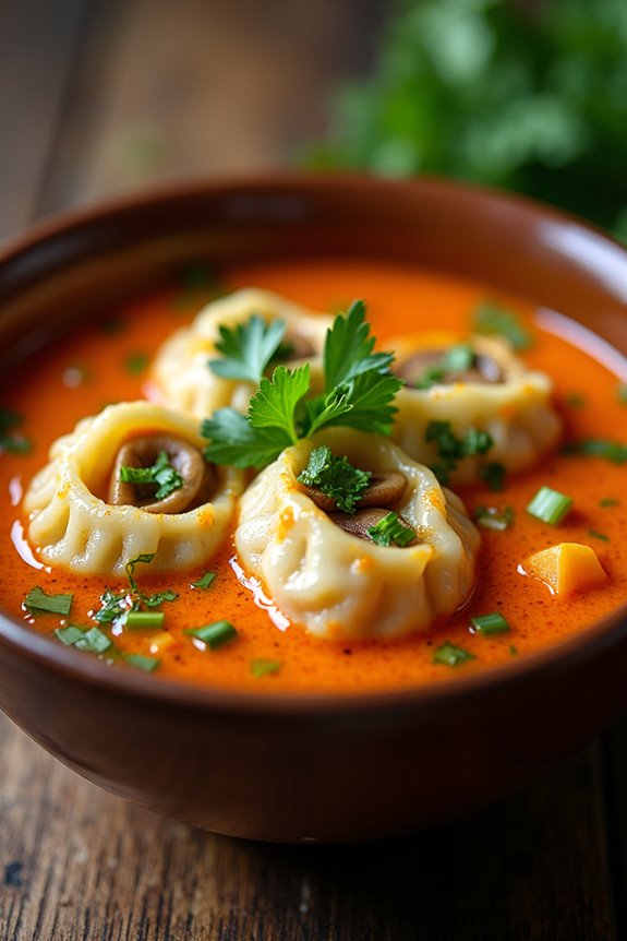 comforting red curry soup