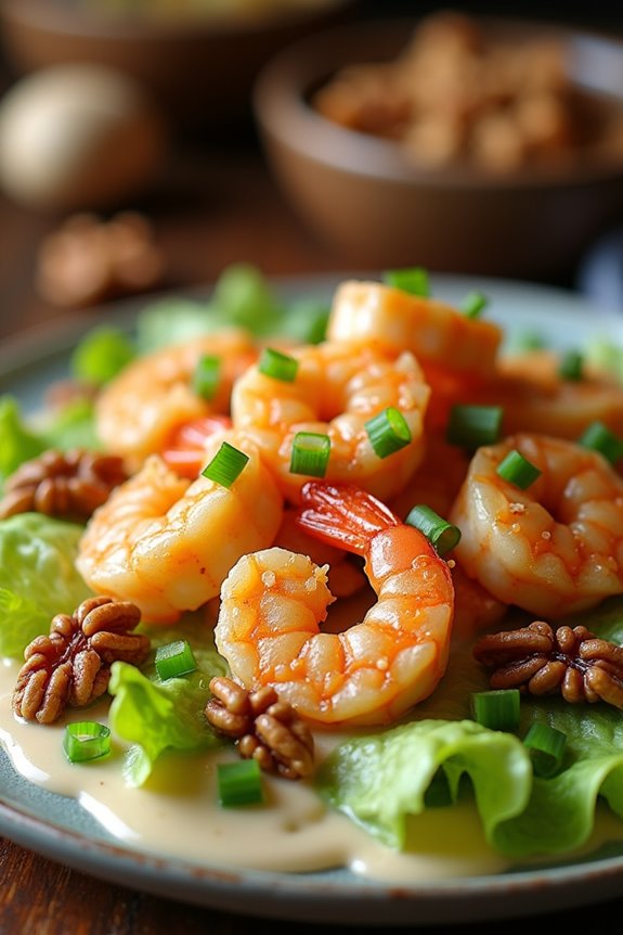 cook honey walnut shrimp