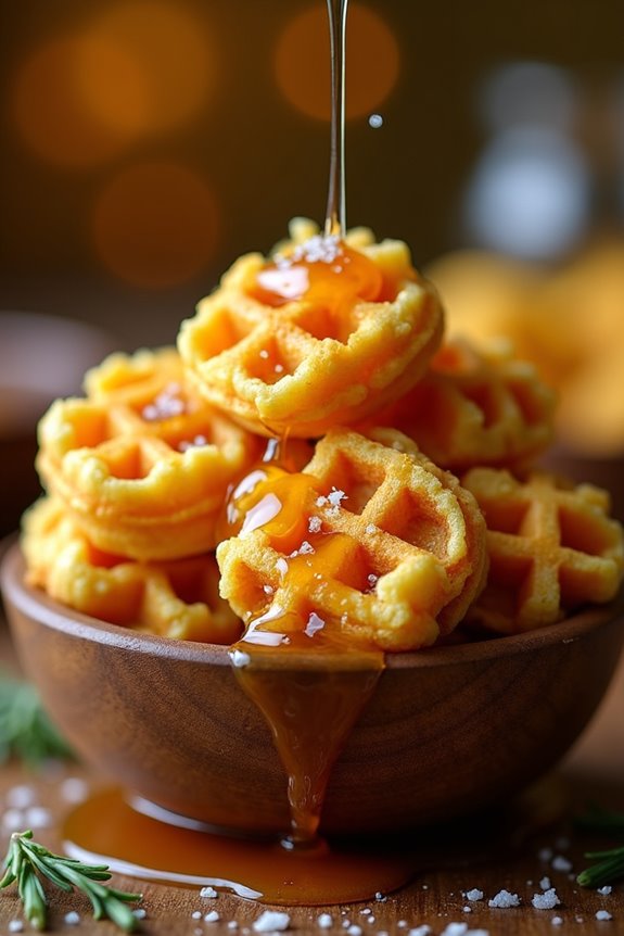 cornbread waffle bite recipe