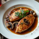 cozy chicken marsala dish