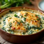 creamy chicken spinach casserole