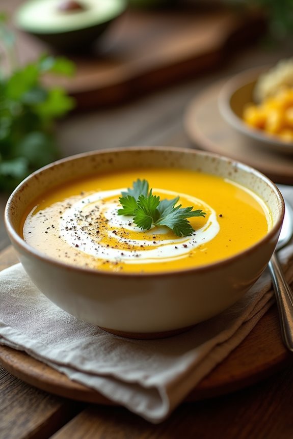 creamy corn soup recipe