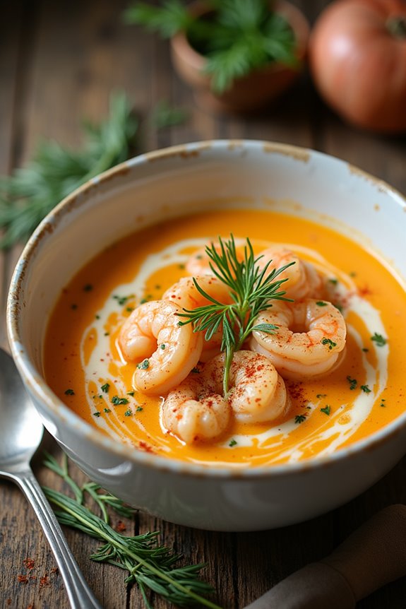 creamy seafood bisque recipe