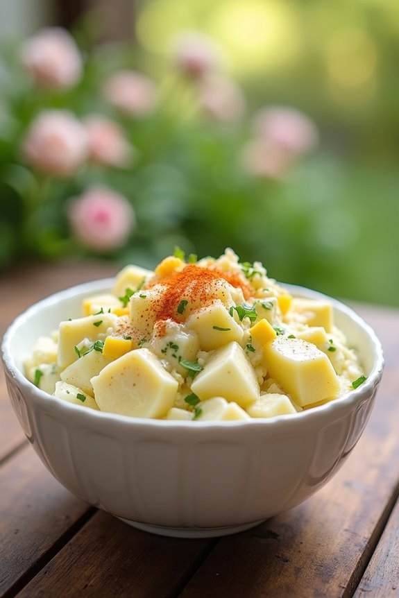 creamy southern potato salad