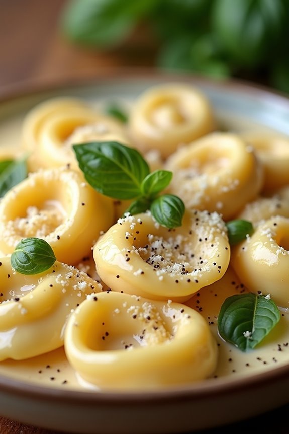 creamy tortellini alfredo recipe