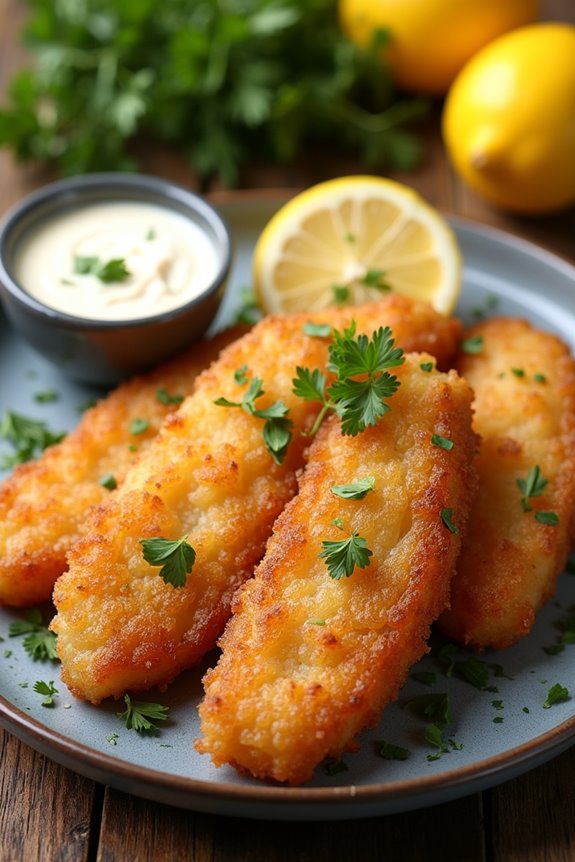 crispy beer battered fish