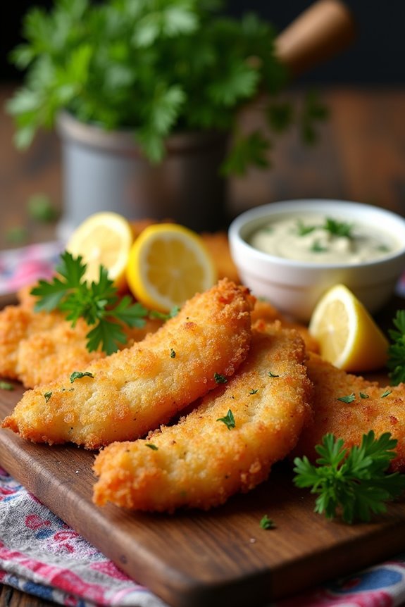 crispy beer battered fish