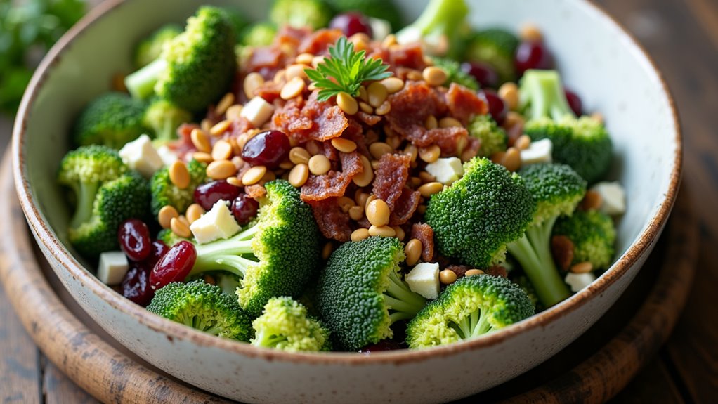 crispy broccoli salad recipe