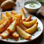 crispy garlic parmesan potatoes