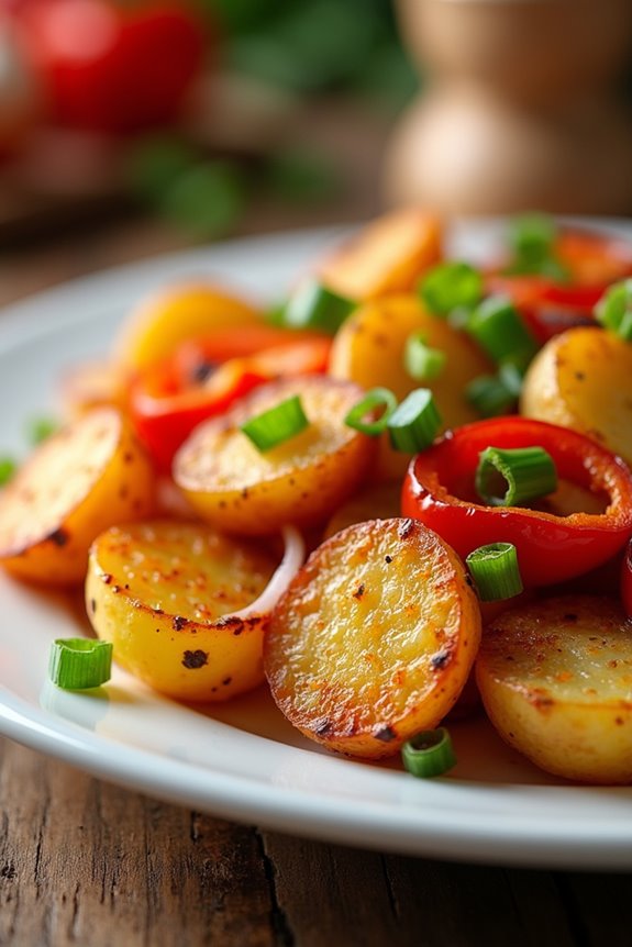 crispy golden breakfast potatoes