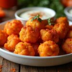 crispy spicy cauliflower bites