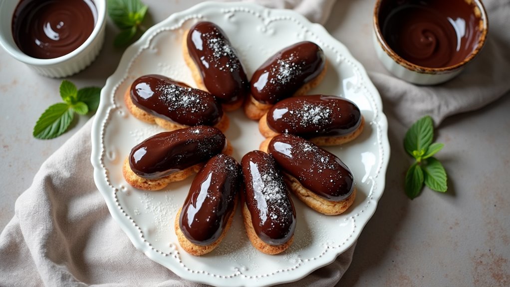 decadent chocolate eclairs recipe