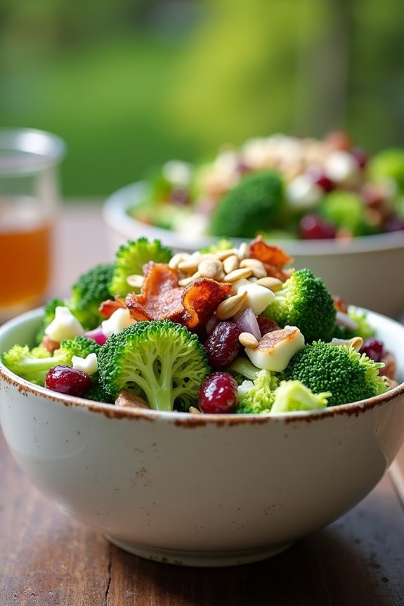 delicious classic broccoli salad