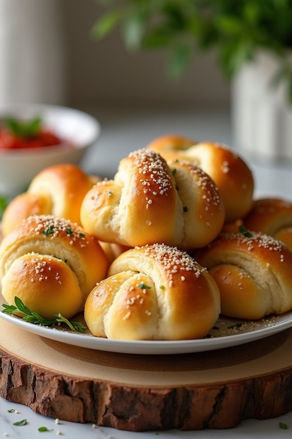 delicious garlic knots recipe