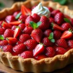 fresh strawberry pie delight