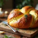 garlic herb cheddar bread