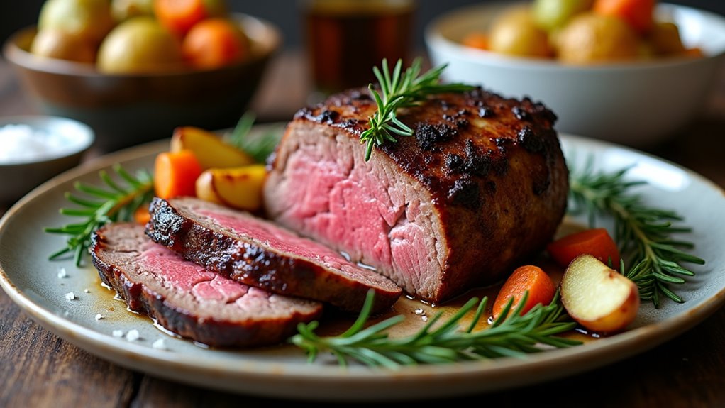 garlic rosemary beef roast