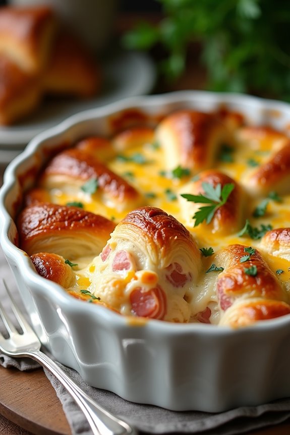 ham and cheese casserole