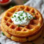 hashbrown chaffle breakfast recipe