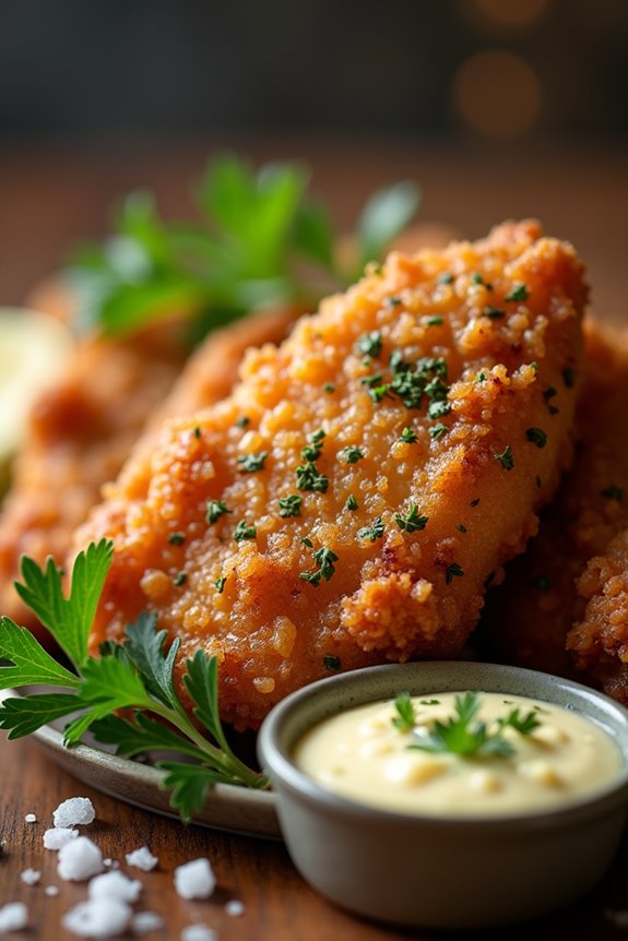 herb infused buttermilk fried chicken