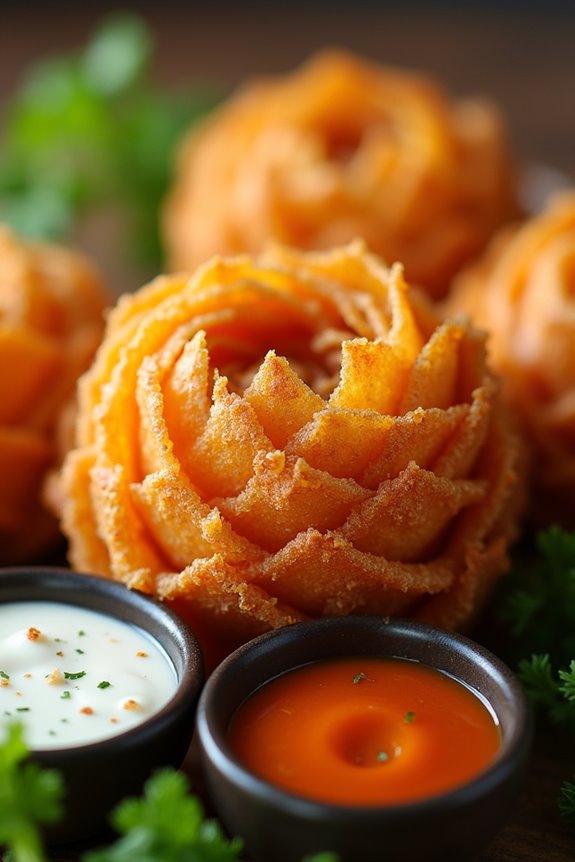homemade blooming onion experience