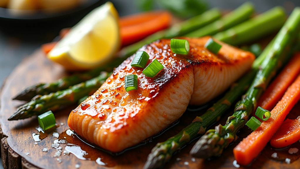 honey garlic salmon recipe