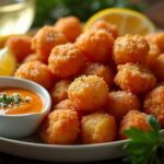 lobster bites with garlic butter