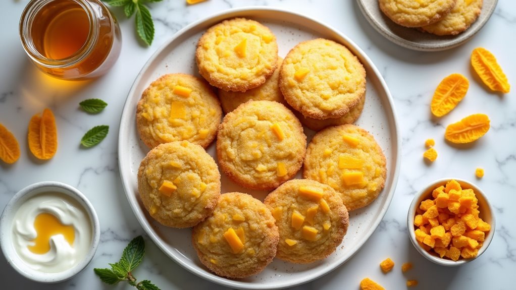 mango cookie baking delight
