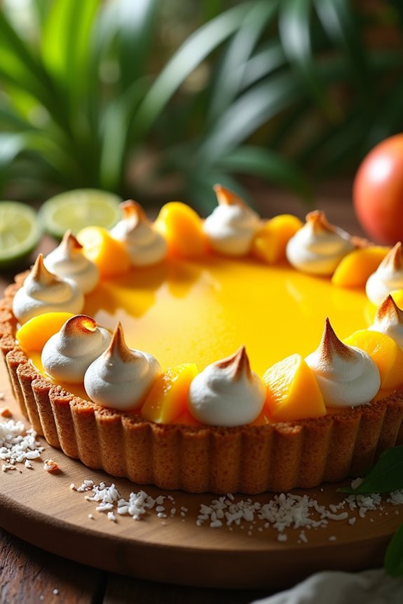 mango curd tart recipe
