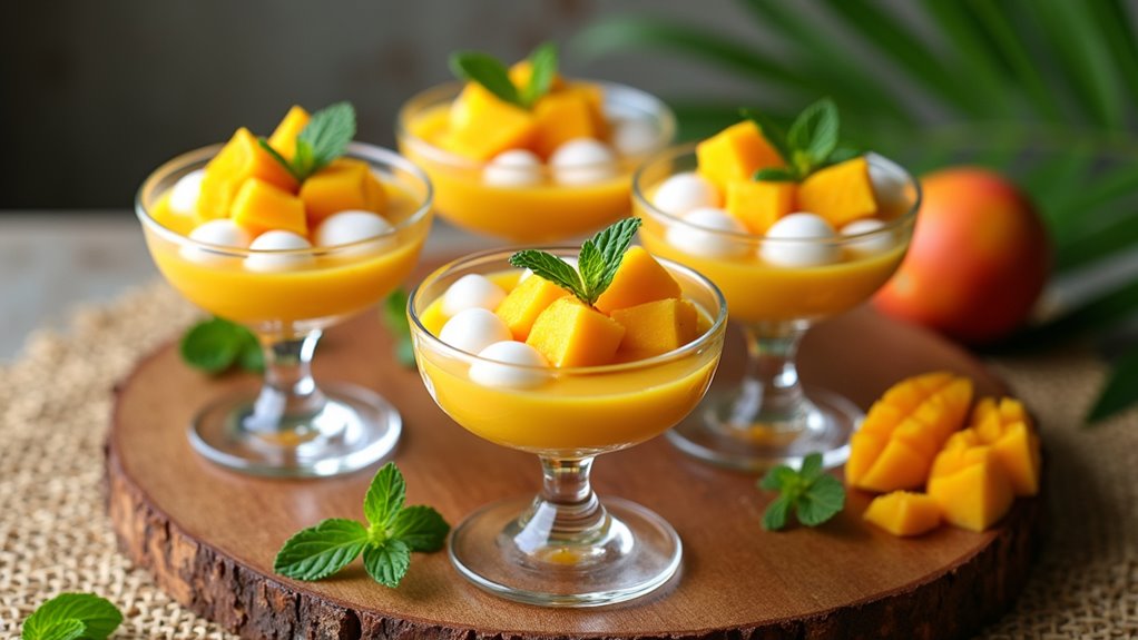 mango sago dessert recipe