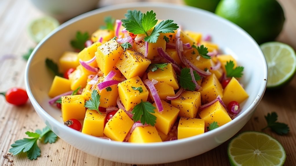 mango salad for freshness