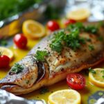mediterranean herb lemon branzino