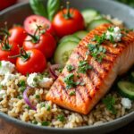 mediterranean salmon bowl recipe