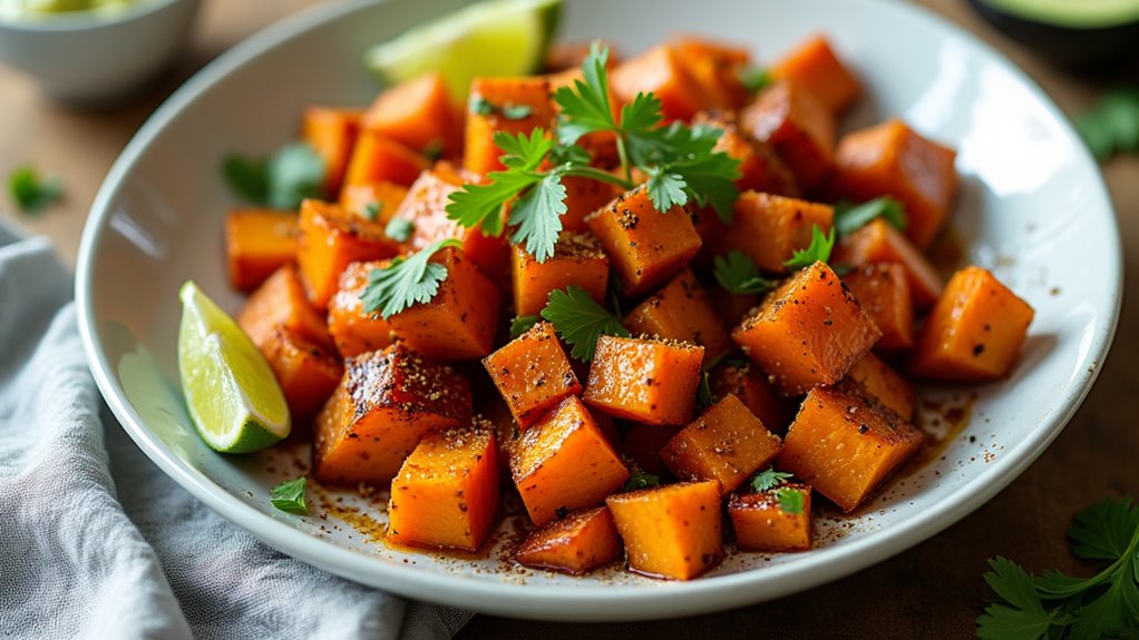 mexican roasted sweet potatoes