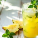 minty pineapple cooler recipe