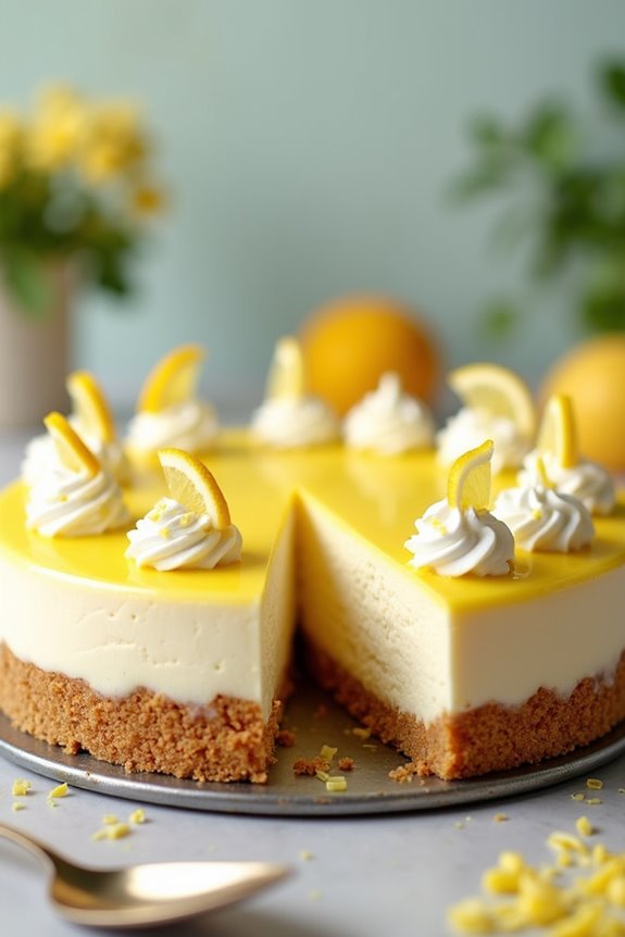 no bake lemon cheesecake recipe