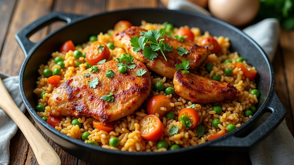 one pan honey bbq chicken